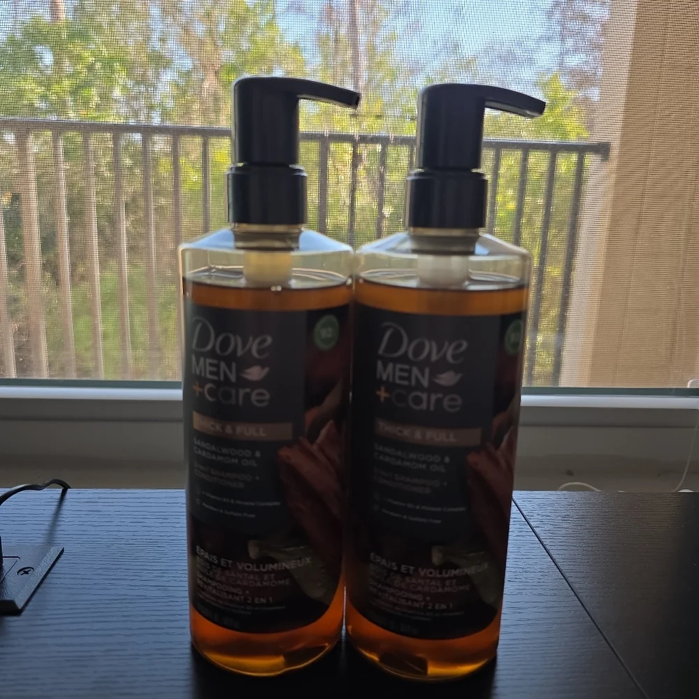 Men+Care Thick & Full 2-in-1 Shampoo + Conditioner‎ - Sandalwood & Cardamom Oil